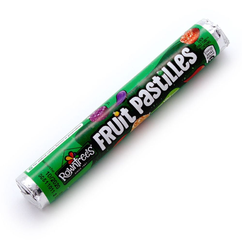 Rowntree Fruit Pastilles Roll 50g - Walmart.com