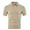 Khaki, variant on fatyb Men's Casual Shirts Collared Short Sleeve Button up T Shirts Pullover Summer Tops for Men