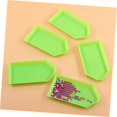 thumbnail image 2 of 50pcs Spot Drill Sorting Tray Triangle Bead Tray Cross Tool Tray Beads Storage Plate Diamonds Art Bead Container Rhinestone Tray Trimming Tray Diamond Drawing Plastic Heart Box, 2 of 5