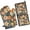 Pioneer Flower-1, variant on Pioneer Flower Kitchen Oven Mitt and Pot Holder Sets 2 Pcs for Baking, Cooking and Grilling, Heat Resistant Up To 392 °F