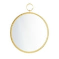 thumbnail image 2 of veasfak Round Hanging Mirror Metal Frame Decorative Mirror Dressing Table Makeup Mirror S, 2 of 9
