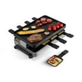 thumbnail image 1 of Swissmar Raclette Classique pour 8 Personnes, Spatules Résistantes à la Chaleur, Plats Antiadhésifs, 1 of 17