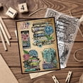 thumbnail image 5 of Books Clear Stamps Transparent Stamps Book with Hydrangeas Silicone Clear Stamp Seals for DIY Scrapbooking Photo Album Decoration 4.3x6.3inch for DIY, 5 of 7