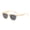 Grey, variant on Retro Square Mirrored Sunglasses for Women, Chunky Wide Temple Sun Glasses, UV Protection Summer European American Style Shades, Blue, One Size