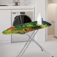 thumbnail image 2 of HELLHERO Leaves Ironing Board Cover, Soft Ironing Board Cover, Non Stick Scorch and Stain Resistant Standard Size 15x54 Inch with Elastic Edges, 2 of 5