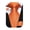 orange, variant on Solid Orange Ties for Men Wedding Business Silk Necktie with Pocket Square and Cufflinks Set