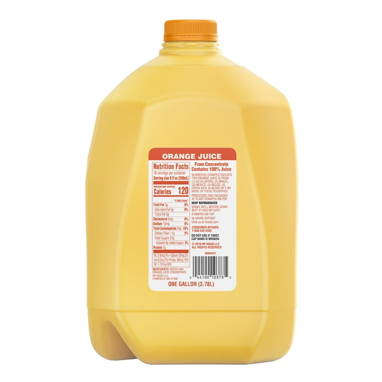 Walmart orange clearance juice