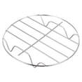 thumbnail image 2 of MYG Stainless Steel Air Fryer Accessories Circular Wire Rack for Cooling Baking Steaming 7 Inch Dishwasher Safe Oven Safe to 500°F Multi-Purpose Kitchen Tool, 2 of 10