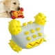 thumbnail image 4 of Juguete para perros resistente, calmante, regalo interactivo, natural, con dientes en forma de C, eficaz para mascotas. amarillo, 4 of 8