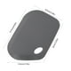 thumbnail image 3 of Dough Scraper Flexible Silicone | Standable Baking Tool for Cutting & Spreading | Durable Non-Stick Kitchen Utensil | Multi-Use Cream & Dough Spatula | 1 Pc | 12.5x8.5x0.5cm | Green Red Gray, 3 of 6