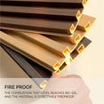 thumbnail image 4 of Upick WPC Slat Wall Panels, 7 Pack 94 x 6.61 in 3D Wood Wall Panels Fluted Textured for Interior Wall Decor, Gray Oak, 4 of 8