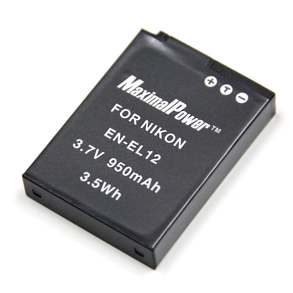 Maximalpower ENEL12 liion Replacement battery for Nikon Coolpix S9300