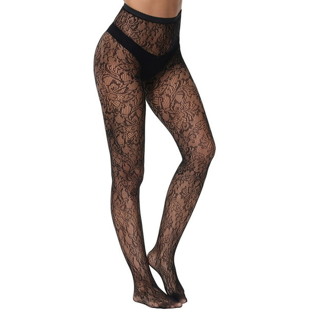 TIMIFIS Lingerie for Women Women Sexy Lace Leggings Pants Fishnet