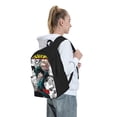 thumbnail image 2 of My Hero Academia Laptop Backpack, Anime Daypack Backpack For School College, Extra Large Travel Backpack, Computer Backpack With Usb Port, 17*12*6.5 Inch Book Bag, 2 of 9