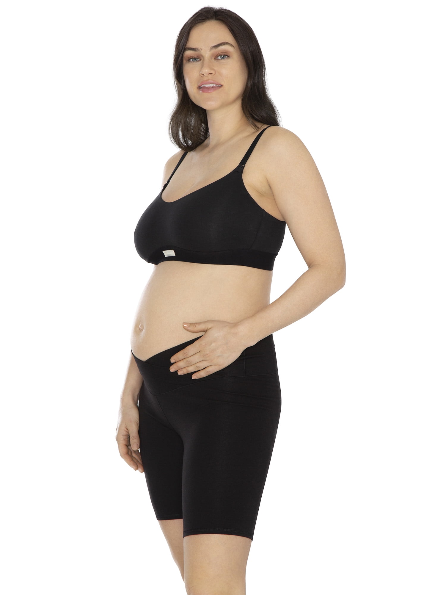 Kindly Yours Women's Maternity Bike Shorts, Sizes S to XXXL
