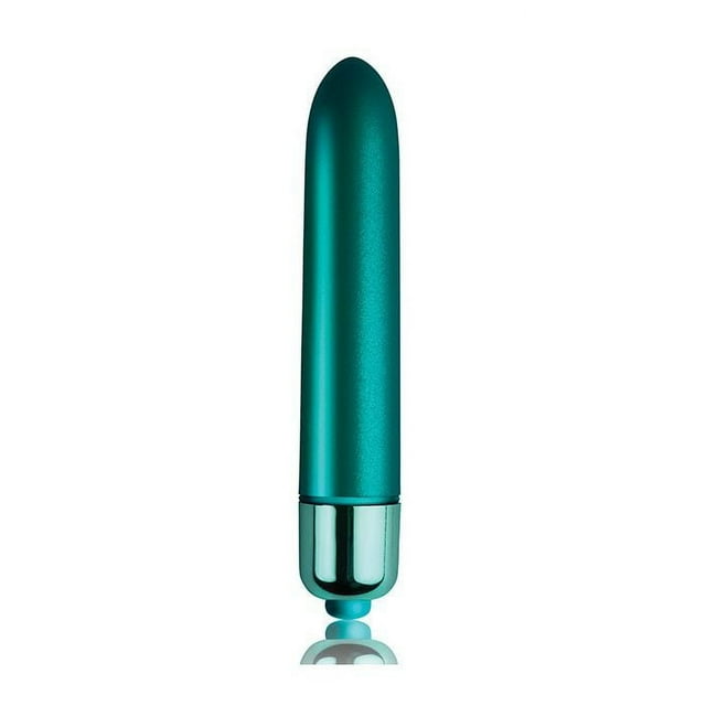 Rocks Off Touch Of Velvet Bullet Vibrator, Peacock Petals
