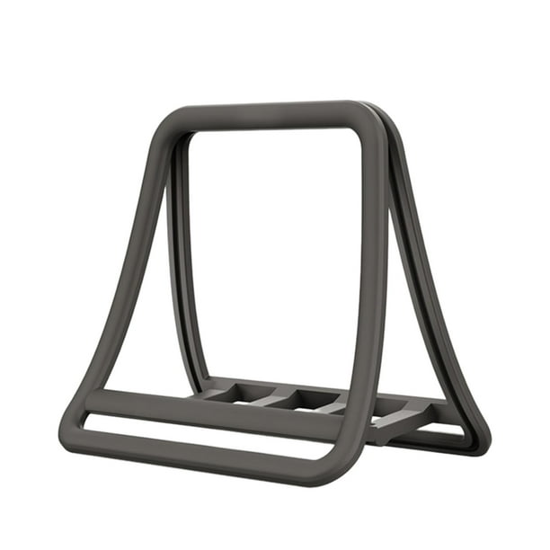 Estante de almacenamiento vertical para computadora portátil, soporte de escritorio para computadora de escritorio, se adapta a todas las computadoras Negro
