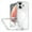 White, variant on For iPhone 17 Case, Magnetic Clear Case with Lens Kickstand, Full-Body Shockproof Protective Crystal Cover, Compatible with MagSafe, Anti-Yellowing Transparent Phone Cover,Purple