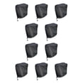 thumbnail image 2 of Sidaley Cubierta de enganche de remolque a prueba de polvo fácil de RV - Cubierta de enganche de caravana impermeable ajustable impermeable negro 10piezas, 2 of 6