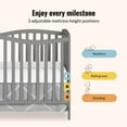 thumbnail image 4 of Dream On Me Chelsea 5-in-1 Convertible Crib, 4 of 7