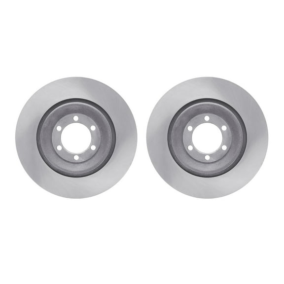 Dynamic Friction Company Rear Brake Rotors 6002-16001