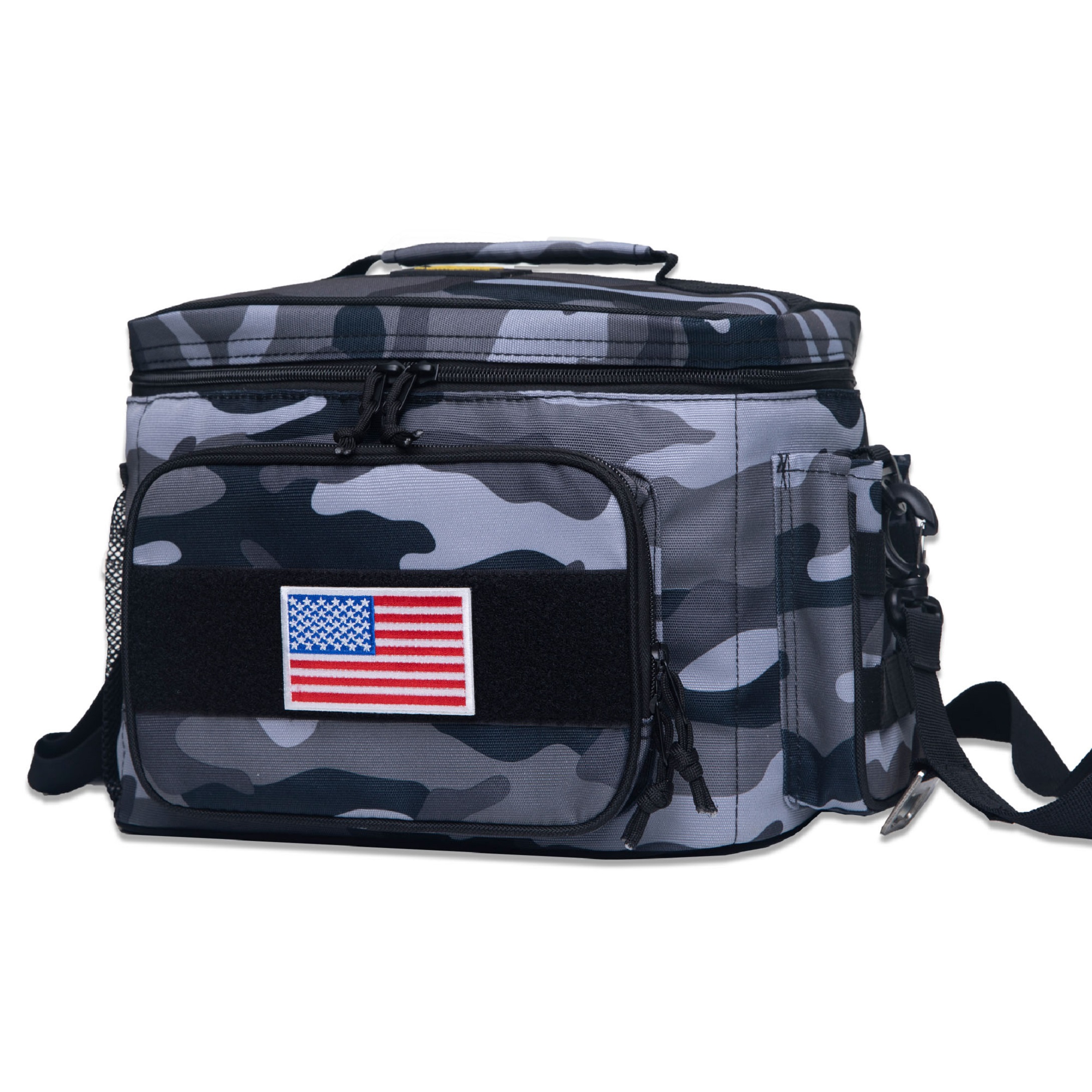 519 Fitness Insulated Lunch Box for Men, Tactical Lunch Bag with 10