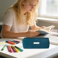 thumbnail image 6 of Pencil Case Corduroy Zipper Closure Large Capacity Stationery Storage for Collage Daily Use, 6 of 6