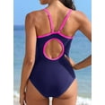 thumbnail image 6 of Asoul Athletic One Piece Swimsuits for Womens Adjustable Straps Bathing Suits Tummy Control Swimwear, 6 of 6
