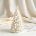thumbnail image 4 of Pearl Bead Christmas Tree DIY Kit- Handmade Holiday Craft Activity for Tabletop, Mantel & Windowsill Decor, 4 of 5
