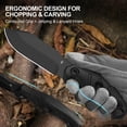 thumbnail image 6 of Kizer Sheepdog Survival Fixed Knife 1095 Blade G10 Handle With Sheath Big Size 1105A3, 6 of 7