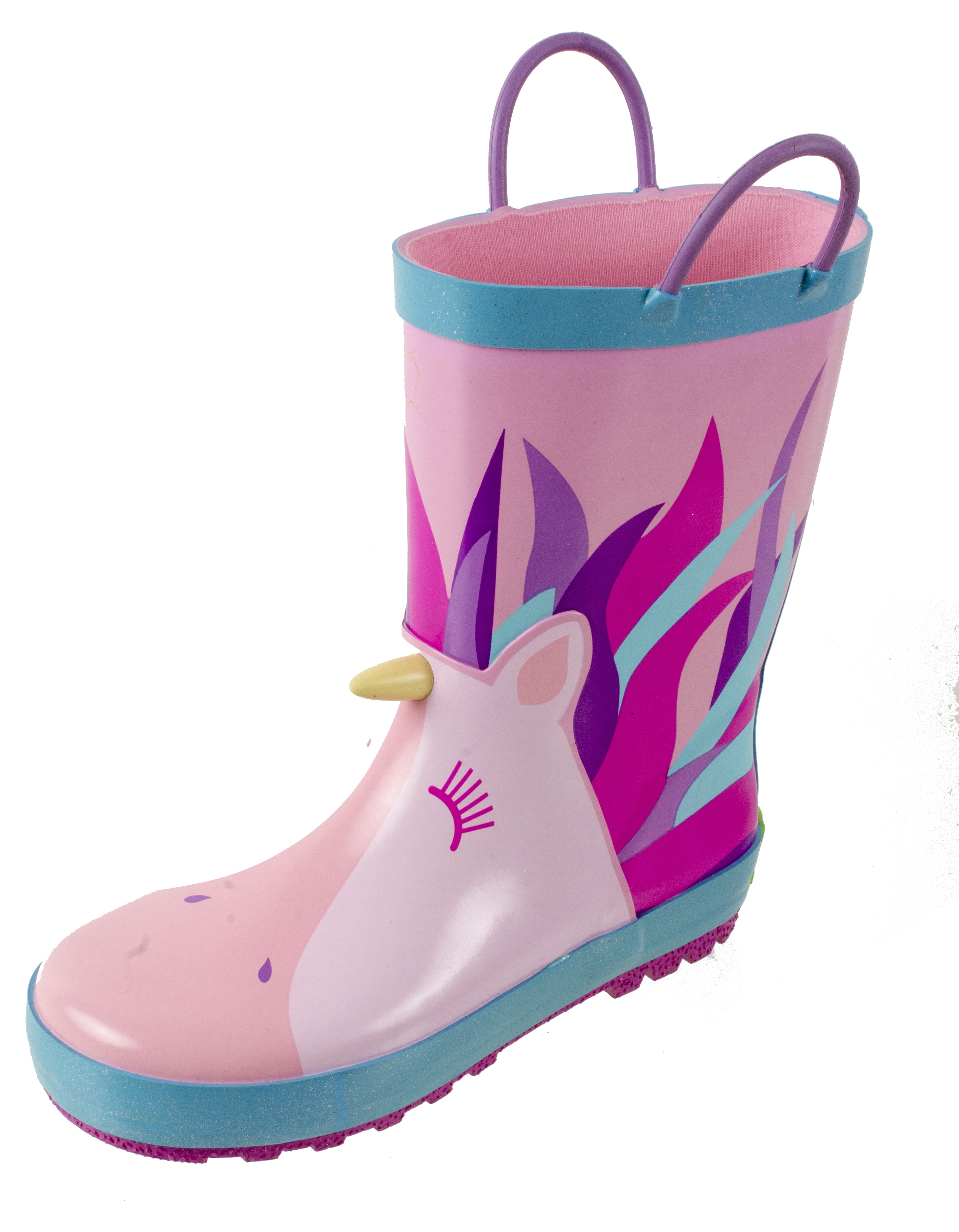 Rainbow Daze Rainbow Daze Rain Boots For Kids Printed All Weather Rainbow Daze Rainbow Daze Rain Boots For Kids Printed All Weather