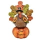 thumbnail image 1 of 1 pieza de calabaza, pavo, decoración de mesa, figura de Acción de Gracias, centro de mesa de resina, 1 of 4