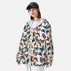 thumbnail image 3 of Balery Colorful Flying Butterflies Sudadera ligera de manga larga con capucha y protección solar UPF 50+ para hombre y mujer, ideal para pesca y running-Medium, 3 of 7