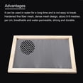 thumbnail image 4 of Uxcell 1pcs Silk Screen Printing Frame, 15.7x11.8 Inch Wood with 160 White Mesh, for Screen Printing DIY Project, 4 of 5