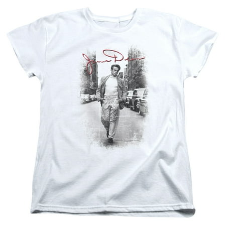 James Dean Icon Movie Actor Street Distressed Women's T-Shirt