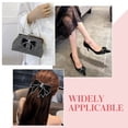 thumbnail image 2 of Miangastore 1 Pair Rhinestone Bow Shoe Ornament Children Shoe Accessories Shoe Decoration, 2 of 8