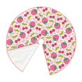 thumbnail image 2 of KLL Strawberry And Cheery Christmas Tree Skirt 30" ,Party Decorations Farmhouse for Christmas Decorations Holiday Party, 2 of 6