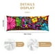 thumbnail image 3 of Balery Butterfly Garden Funda Protectora para Almohada Corporal de Algodón Hipoalergénico con Cierre(55 x 21 pulgadas), Almohadas No Incluidas, 3 of 6