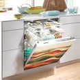 thumbnail image 2 of Yayeee Magnetic Dishwasher Cover for The Front Decoration Home Kitchen Machine Sticker Protector, Abstract Desert Pattern, 2 of 6