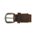 thumbnail image 3 of Boston Leather  Aged Bark Leather Hidden Stretch Belt (Men Big & Tall), 3 of 4