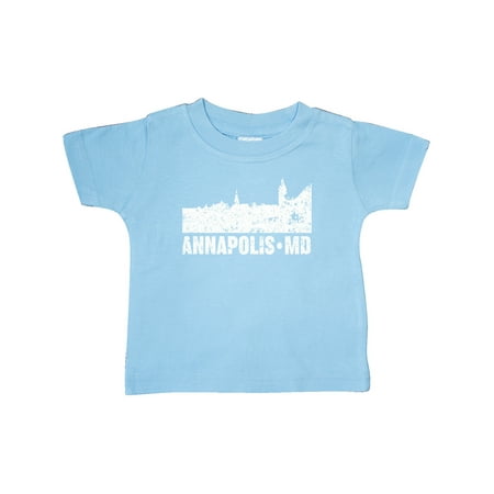 

Inktastic Annapolis Skyline Grunge Gift Baby Boy or Baby Girl T-Shirt