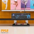 thumbnail image 3 of Pyle - Mini sistema de amplificador de potencia de 2 x 40 W, mezclador de sonido de audio para el ho, 3 of 7