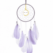 Lovely Face Cry Expression Dream Catcher Wall Hanging Feather Decor