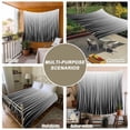 thumbnail image 6 of Black White Tapestry for Bedroom Wall Hanging Tapestry, Ombre Gradient Striped Minimalist Texture Ceiling Backdrop Tapestries Poster Blanket Wall Decor for Teens Room Living Room Dorm 51" x 59", 6 of 8