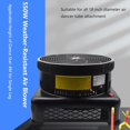 thumbnail image 4 of 550W Weather-Resistant Air Blower Fan Blower for Sky Dancers Wacky Waving Inflatable Tube Man (18" Diameter), 4 of 8