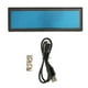 thumbnail image 2 of Etiqueta De Señal Digital, Placa De Identificación LED Azul De 3,7x1,2 Pulgadas, 4 Brillo, Batería De 300mAh Para Restaurantes, 2 of 7