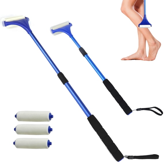 BTideas Lotion Applicator for Back, Long Handle Back Scrubber, Sponge with Handle Unisex