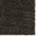 thumbnail image 3 of Linon Links 1'10" x 2'10" Hand Tufted Circles Shag Rug in Charcoal, 3 of 3