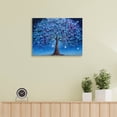 thumbnail image 5 of Colorful Tree of Life Canvas Wall Art, Textured Palette Knife Abstract Nature Painting for Home Decor, Framed & Ready to Hang for Living Room Bedroom Bathroom, 5 of 7
