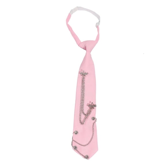 Weflink Modern Women's Necktie Featuring Star Accents Soft Durable Easy To Clean And Maintain